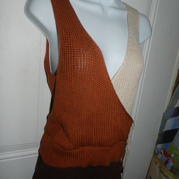 FRANCESCA'S JUN & IVY WOMENS 2 TONE KNIT S BNWT!🆕⌚📦🏃💨🚚 - Picture 3 of 15